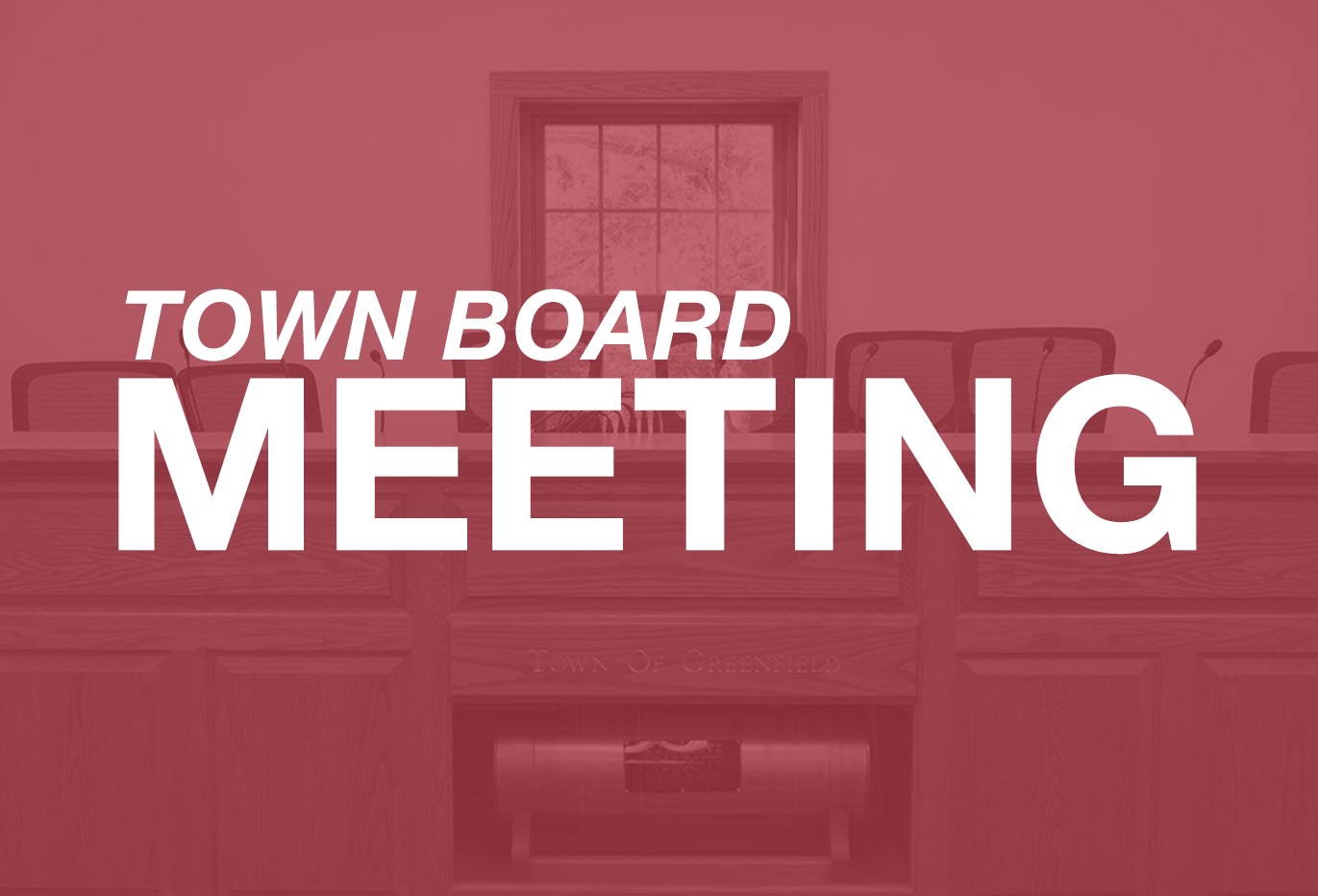 Town Board Meetings for 2024
