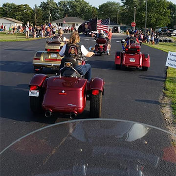 American Legion Riders #43 at the 4-H Parade